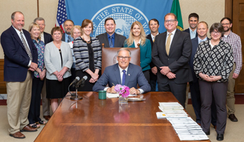 photo of paint bill signing photo of paint bill signing ceremony